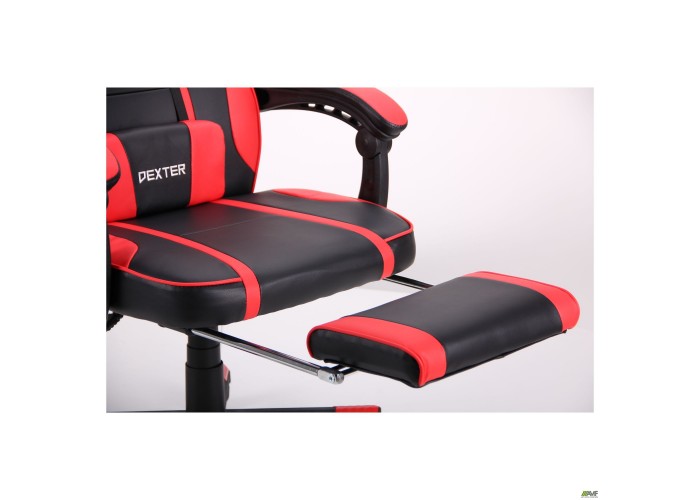  Кресло VR Racer Dexter Webster черный/красный  16 — купить в PORTES.UA