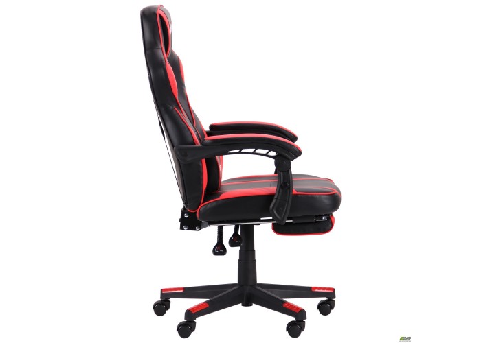  Кресло VR Racer Dexter Webster черный/красный  4 — купить в PORTES.UA
