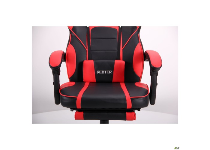  Кресло VR Racer Dexter Webster черный/красный  9 — купить в PORTES.UA