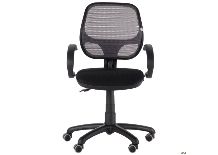  Кресло Байт/АМФ-5 сиденье Сетка черная/спинка Сетка серая  3 — купить в PORTES.UA