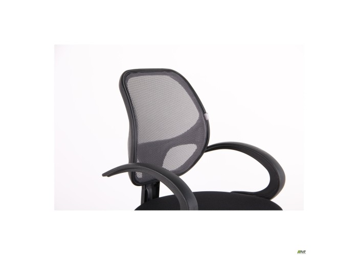  Кресло Байт/АМФ-5 сиденье Сетка черная/спинка Сетка серая  7 — купить в PORTES.UA