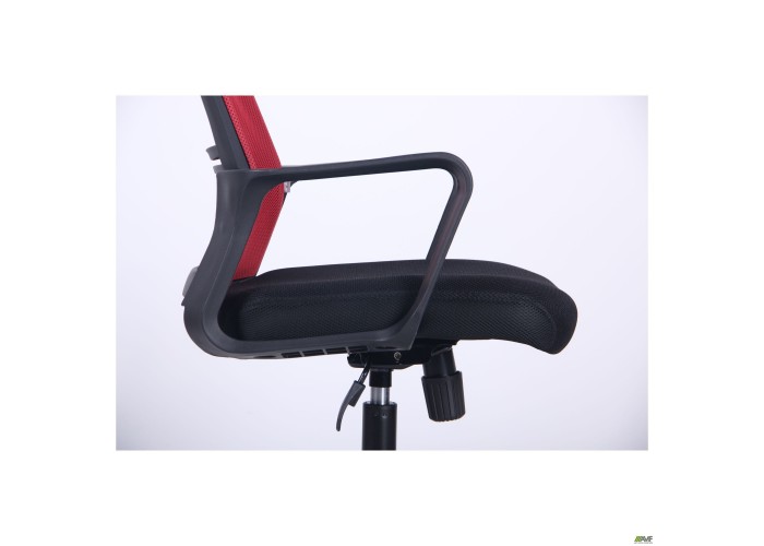  Кресло Джун сиденье Сетка черная/спинка Сетка красная  12 — купить в PORTES.UA