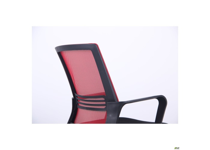  Кресло Джун сиденье Сетка черная/спинка Сетка красная  14 — купить в PORTES.UA