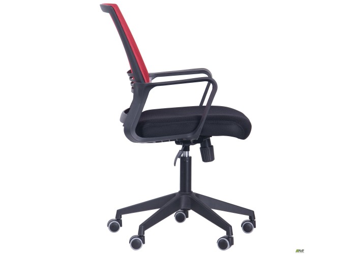  Кресло Джун сиденье Сетка черная/спинка Сетка красная  4 — купить в PORTES.UA
