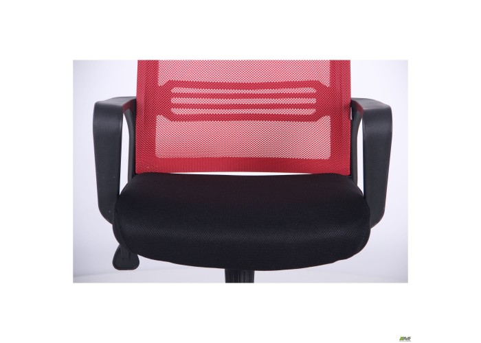  Кресло Джун сиденье Сетка черная/спинка Сетка красная  9 — купить в PORTES.UA
