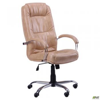 Кресло Марсель Хром Мадрас голд беж