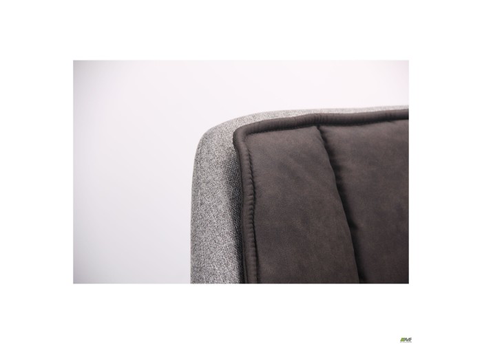  Кресло поворотное Virginia черный/cowboy базальт браун/меланж силвер  10 — купить в PORTES.UA