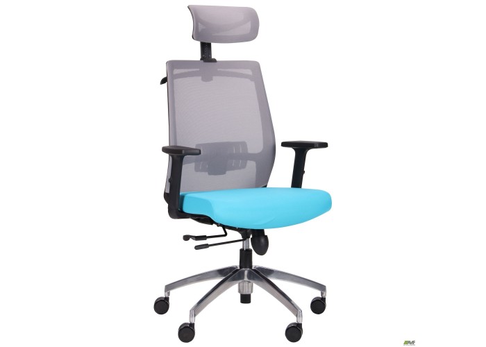  Крісло Install Black Alum Grey/ Light Blue  1 — замовити в PORTES.UA