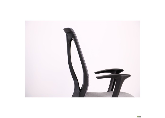  Кресло Nickel Black сиденье Сидней-20/спинка Сетка SL-16 серая  13 — купить в PORTES.UA