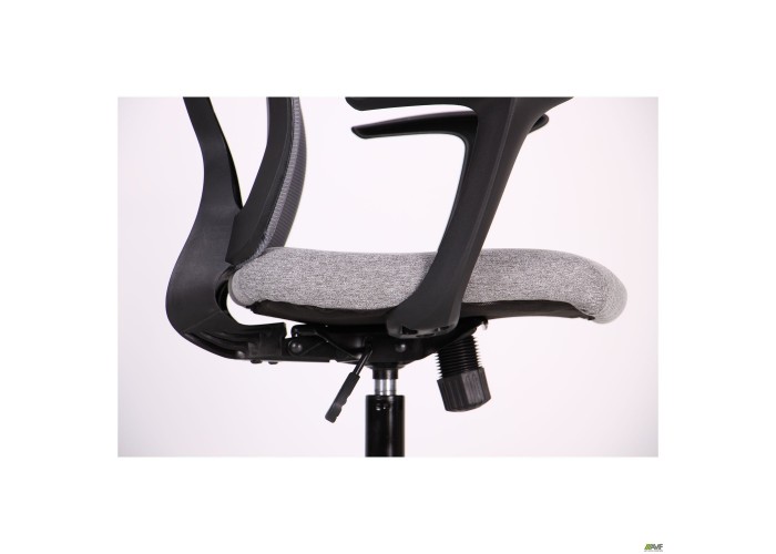  Кресло Nickel Black сиденье Сидней-20/спинка Сетка SL-16 серая  14 — купить в PORTES.UA