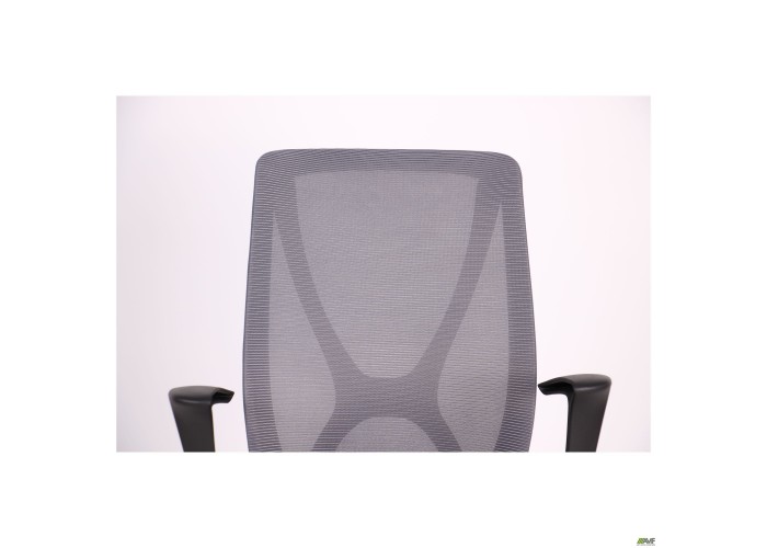  Кресло Nickel Black сиденье Сидней-20/спинка Сетка SL-16 серая  6 — купить в PORTES.UA