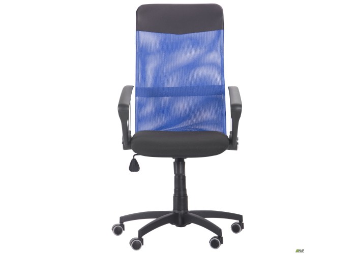  Кресло Ultra сиденье А-1/спинка Сетка синяя, вставка Скаден черный  3 — купить в PORTES.UA