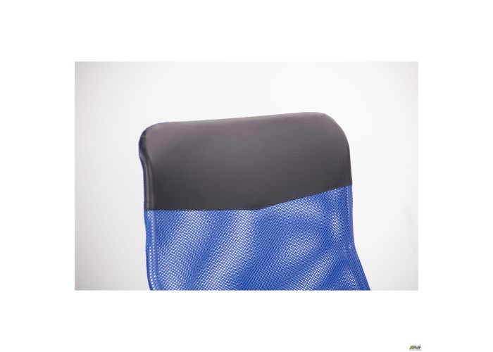  Кресло Ultra сиденье А-1/спинка Сетка синяя, вставка Скаден черный  8 — купить в PORTES.UA