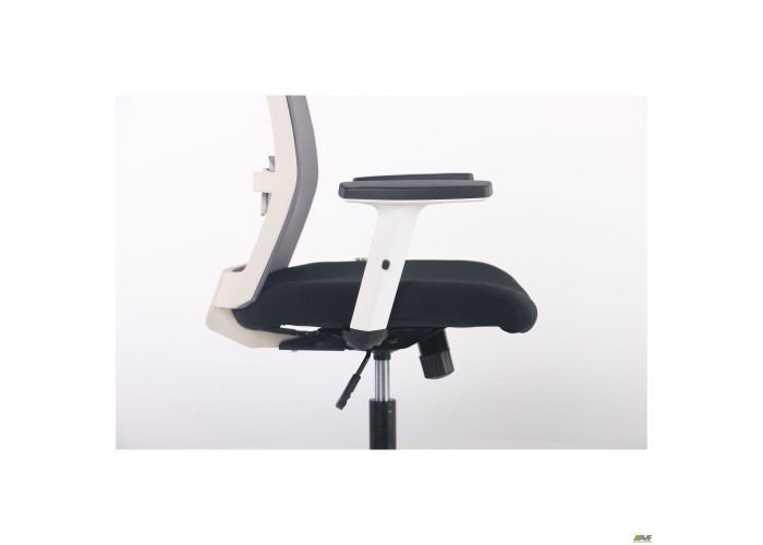  Кресло Uran White сиденье Нест-01 черная/спинка Сетка HY-109 серая  11 — купить в PORTES.UA