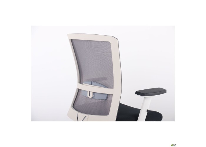  Кресло Uran White сиденье Нест-01 черная/спинка Сетка HY-109 серая  12 — купить в PORTES.UA