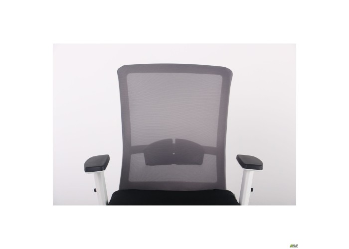  Кресло Uran White сиденье Нест-01 черная/спинка Сетка HY-109 серая  6 — купить в PORTES.UA