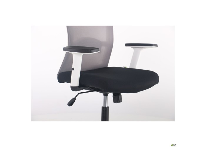  Кресло Uran White сиденье Нест-01 черная/спинка Сетка HY-109 серая  10 — купить в PORTES.UA