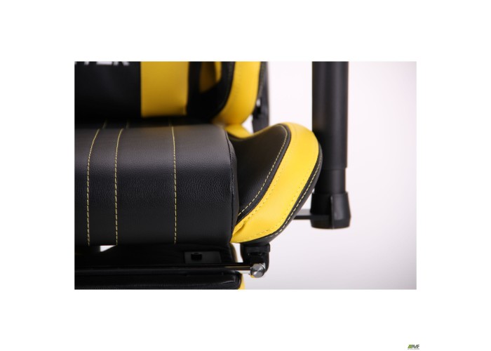  Кресло VR Racer Dexter Megatron черный/желтый  12 — купить в PORTES.UA