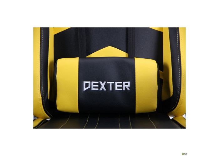  Кресло VR Racer Dexter Megatron черный/желтый  13 — купить в PORTES.UA