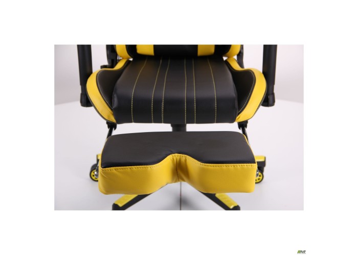  Кресло VR Racer Dexter Megatron черный/желтый  14 — купить в PORTES.UA