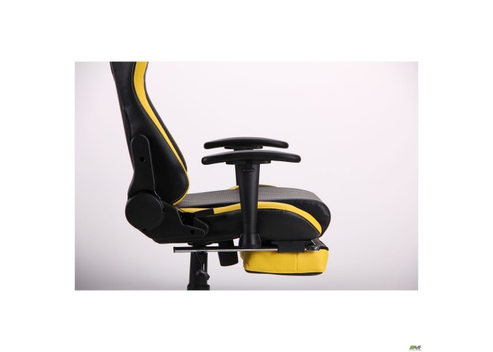  Кресло VR Racer Dexter Megatron черный/желтый  15 — купить в PORTES.UA