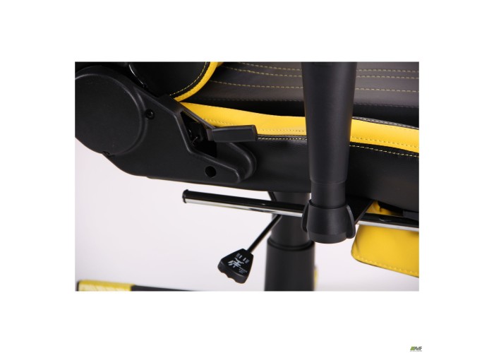  Кресло VR Racer Dexter Megatron черный/желтый  16 — купить в PORTES.UA