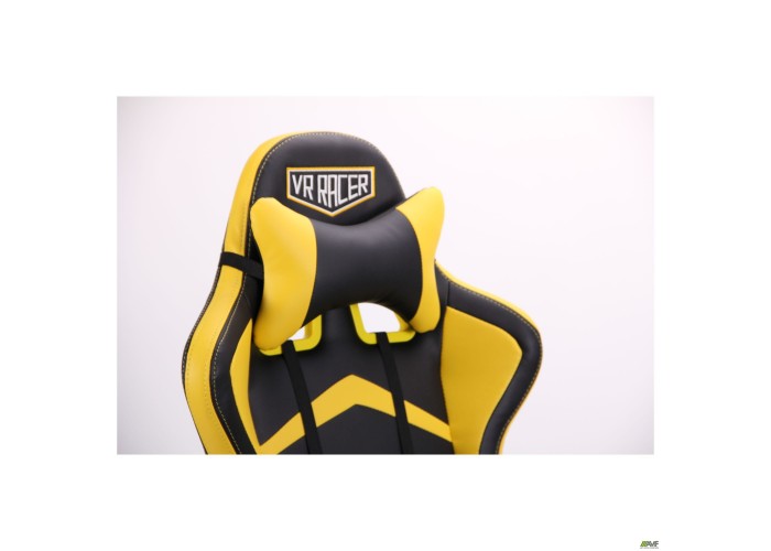  Кресло VR Racer Dexter Megatron черный/желтый  9 — купить в PORTES.UA
