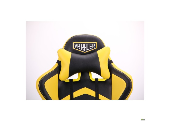  Кресло VR Racer Dexter Megatron черный/желтый  10 — купить в PORTES.UA