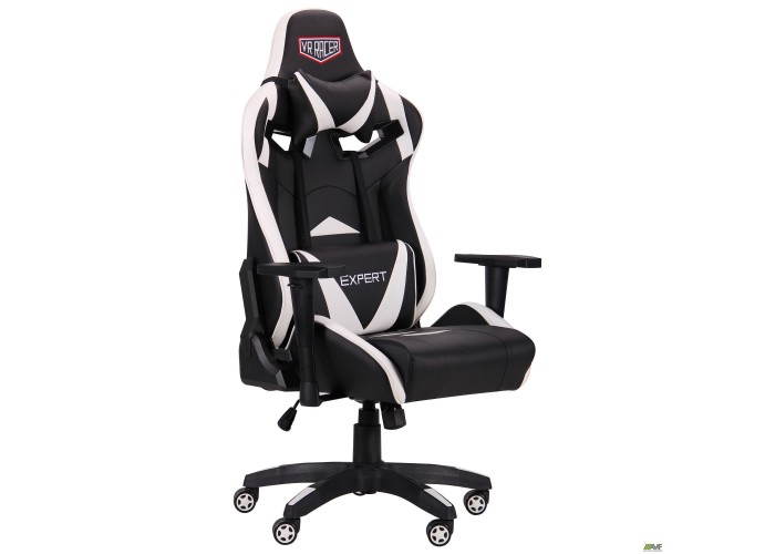  Кресло VR Racer Expert Guru черный/белый  1 — купить в PORTES.UA