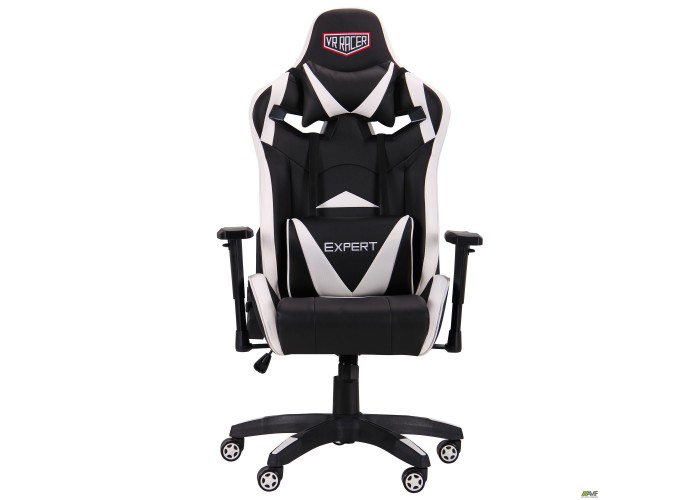  Кресло VR Racer Expert Guru черный/белый  3 — купить в PORTES.UA