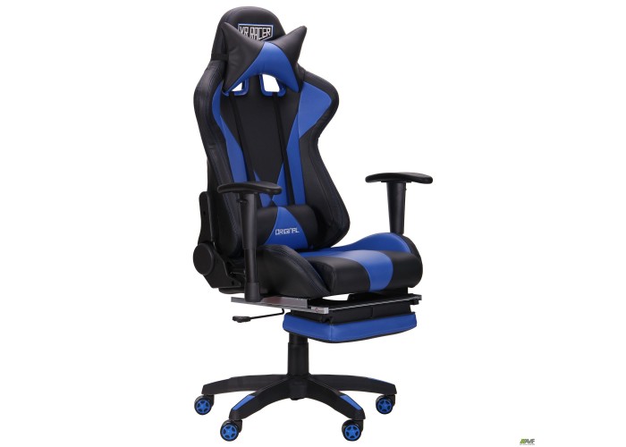 Кресло VR Racer Magnus черный/синий  2 — купить в PORTES.UA