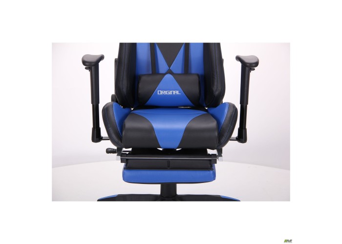  Кресло VR Racer Magnus черный/синий  12 — купить в PORTES.UA