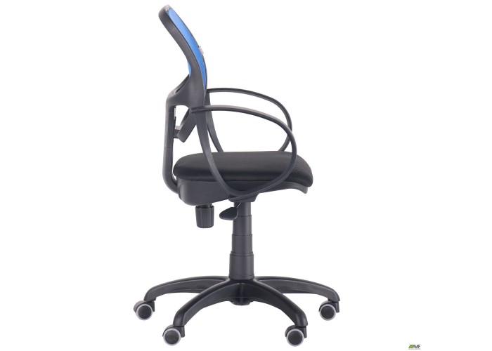  Кресло Бит/АМФ-8 сиденье Сетка черная/спинка Сетка синяя  4 — купить в PORTES.UA