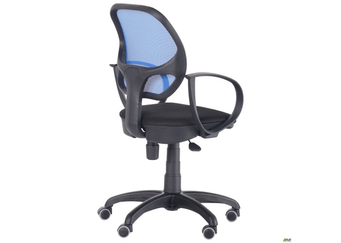  Кресло Бит/АМФ-8 сиденье Сетка черная/спинка Сетка синяя  5 — купить в PORTES.UA