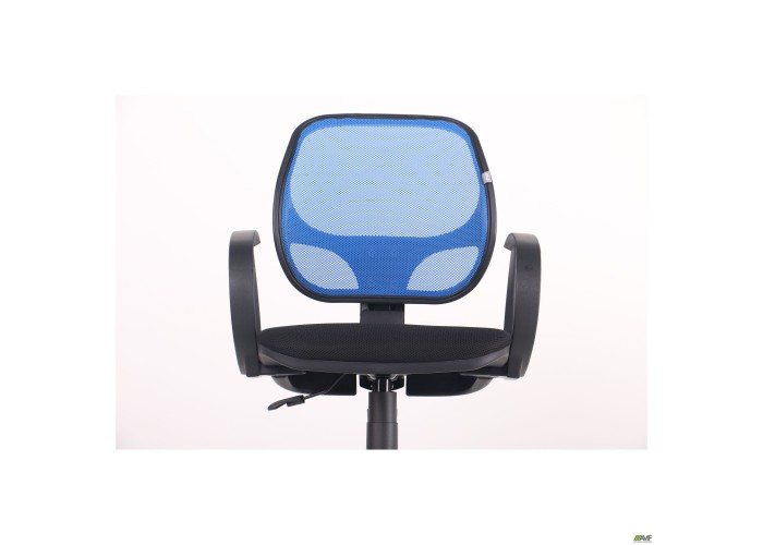  Кресло Бит/АМФ-8 сиденье Сетка черная/спинка Сетка синяя  6 — купить в PORTES.UA