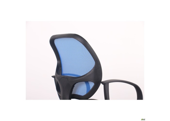  Кресло Бит/АМФ-8 сиденье Сетка черная/спинка Сетка синяя  9 — купить в PORTES.UA