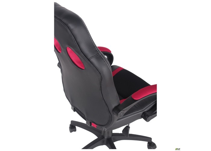  Крісло Shift Неаполь N-20/Сітка чорна, вставки Сітка червона  13 — замовити в PORTES.UA