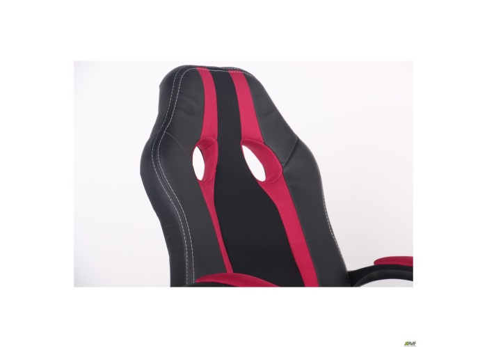  Крісло Shift Неаполь N-20/Сітка чорна, вставки Сітка червона  5 — замовити в PORTES.UA