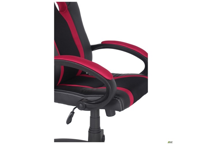  Крісло Shift Неаполь N-20/Сітка чорна, вставки Сітка червона  10 — замовити в PORTES.UA