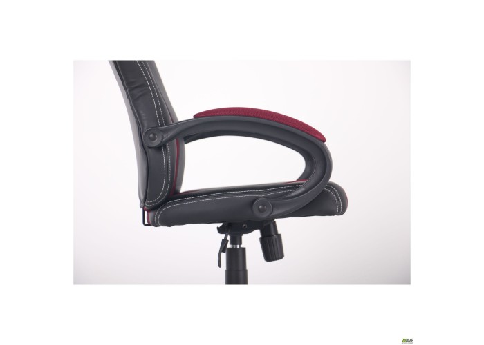  Крісло Shift Неаполь N-20/Сітка сіра, вставки Сітка бордова  11 — замовити в PORTES.UA
