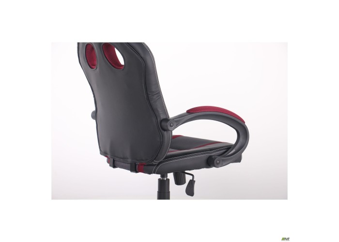  Крісло Shift Неаполь N-20/Сітка сіра, вставки Сітка бордова  13 — замовити в PORTES.UA