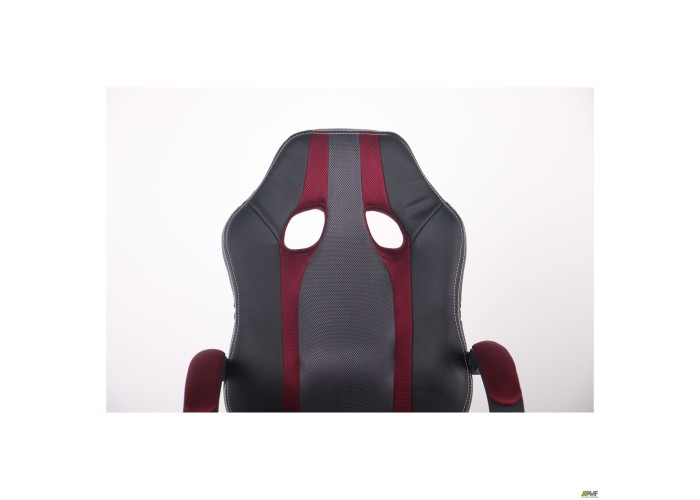  Кресло Shift Неаполь N-20/Сетка серая, вставки Сетка бордовая  6 — купить в PORTES.UA