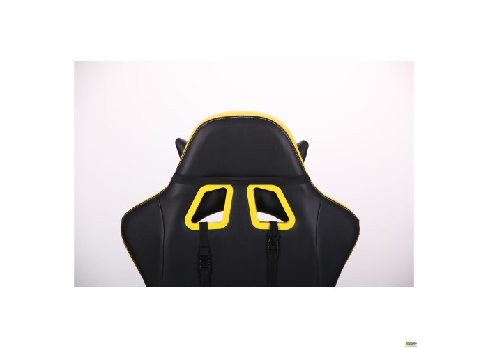  Кресло VR Racer BattleBee черный/желтый  12 — купить в PORTES.UA