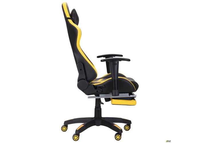  Кресло VR Racer BattleBee черный/желтый  3 — купить в PORTES.UA