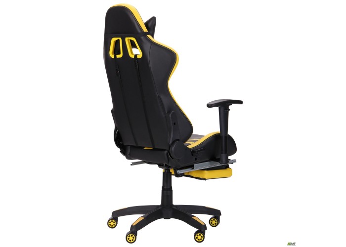  Кресло VR Racer BattleBee черный/желтый  5 — купить в PORTES.UA