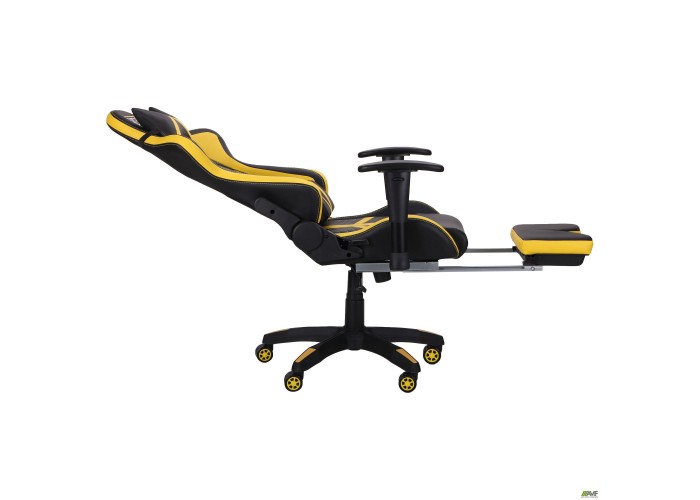  Кресло VR Racer BattleBee черный/желтый  7 — купить в PORTES.UA