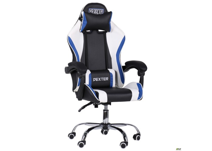  Кресло VR Racer Dexter Frenzy черный/синий  2 — купить в PORTES.UA