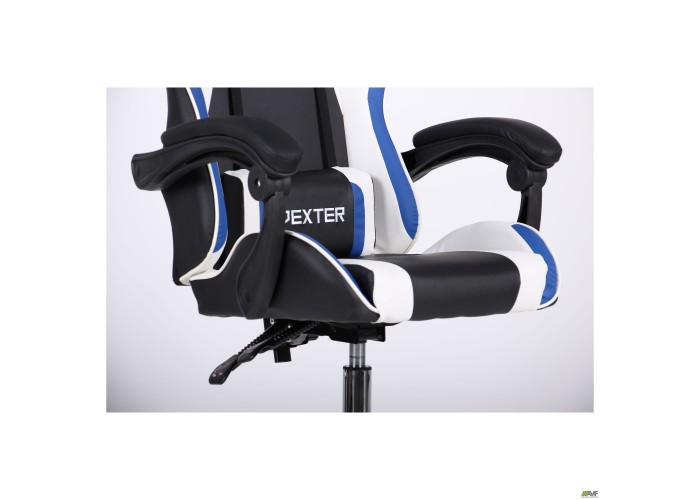  Кресло VR Racer Dexter Frenzy черный/синий  9 — купить в PORTES.UA