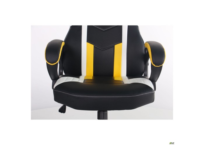  Кресло VR Racer Dexter Jolt черный/желтый  11 — купить в PORTES.UA