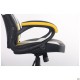 Крісло VR Racer Dexter Jolt чорний/жовтий
